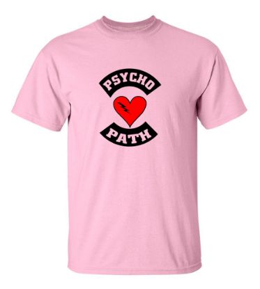 Picture of Psychopath Heart Graphic T-Shirt