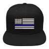 Picture of Thin Blue Line Police Support Embroidered Flexfit Hat Baseball Cap