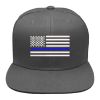 Picture of Thin Blue Line Police Support Embroidered Flexfit Hat Baseball Cap