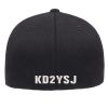 Picture of Personalized YAESU Ham Radio Logo Embroidered Flexfit Fitted Ball Cap