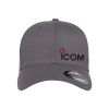 Picture of iCOM Ham Radio Logo Embroidered Flexfit Fitted Ball Cap