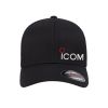 Picture of iCOM Ham Radio Logo Embroidered Flexfit Fitted Ball Cap