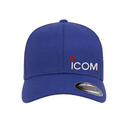 Picture of Personalized iCOM Ham Radio Logo Embroidered Flexfit Fitted Ball Cap