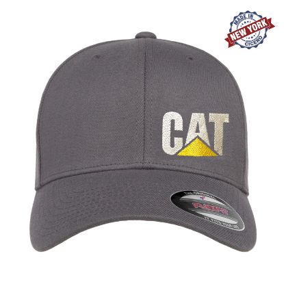 Picture of CAT Side Logo Embroidered Flexfit Hat