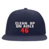 Picture of Clean Up On Aisle 46 Logo Embroidered Flexfit Hat