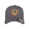 Picture of Grateful Dead Orange Skull Logo Embroidered Flexfit Hat