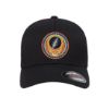 Picture of Grateful Dead Orange Skull Logo Embroidered Flexfit Hat