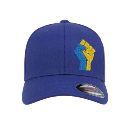 Picture of Ukraine Fist Side Logo Embroidered Flexfit Hat