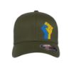 Picture of Ukraine Fist Side Logo Embroidered Flexfit Hat