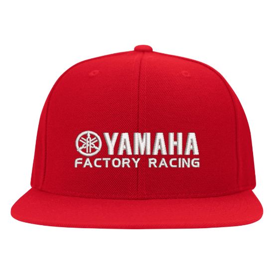 Picture of Yamaha Factory Racing Logo Embroidered Flexfit Hat