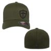 Picture of Crusader Cross Military Logo Embroidered Flexfit Hat