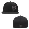 Picture of Crusader Cross Military Logo Embroidered Flexfit Hat