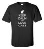 Picture of Keep Calm And Love Cats T-shirt 