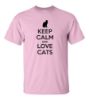 Picture of Keep Calm And Love Cats T-shirt 