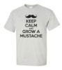 Picture of Keep Calm And Grow A Mustache T-shirt