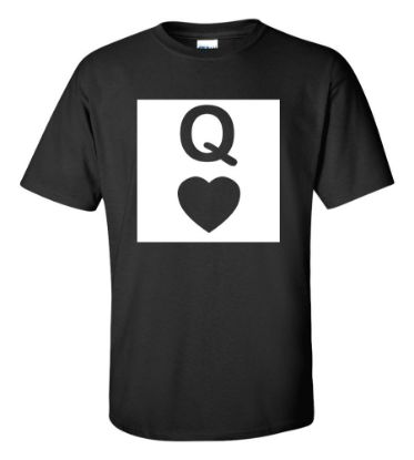 Picture of Queen of Hearts T-shirt