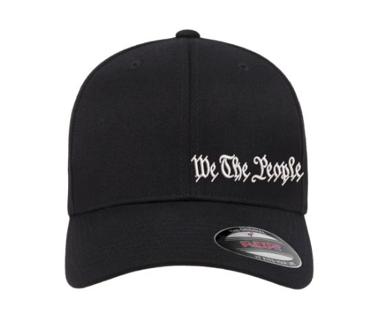 Picture of We The People Side Embroidered Constitution Patriotic Flexfit Hat