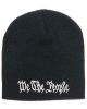 Picture of We The People Embroidered Patriotic Beanie With or Without Cuff