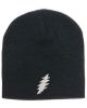 Picture of Grateful Dead Thunderbolt Embroidered Beanie With or Without Cuff