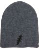 Picture of Grateful Dead Thunderbolt Embroidered Beanie With or Without Cuff