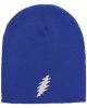 Picture of Grateful Dead Thunderbolt Embroidered Beanie With or Without Cuff