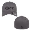 Picture of CZ Gun Logo Embroidered Flexfit Hat Front and Back Stitch