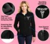 Picture of RN Caduceus Embroidered Zip Up Fleece Jacket