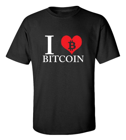 Picture of I Love Bitcoin T-shirt