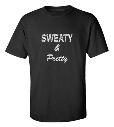 Picture of Sweaty & Pretty Gym T-Shirt