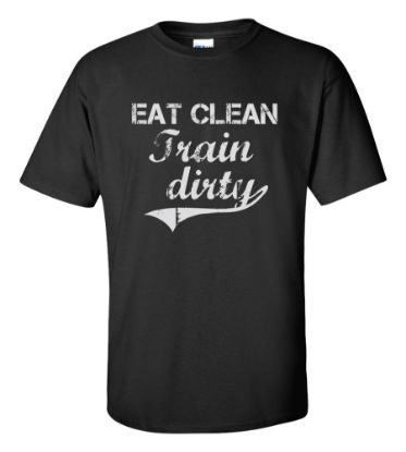 Picture of Eat Clean Train Dirty T-shirt