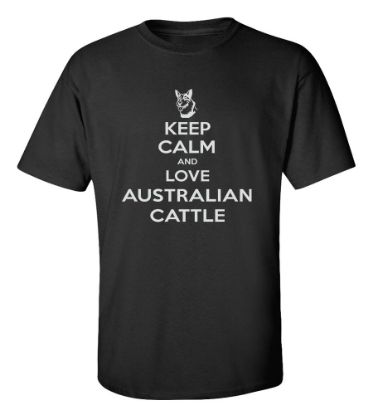 Picture of Keep Calm and Love an Australian Cattle T-shirt