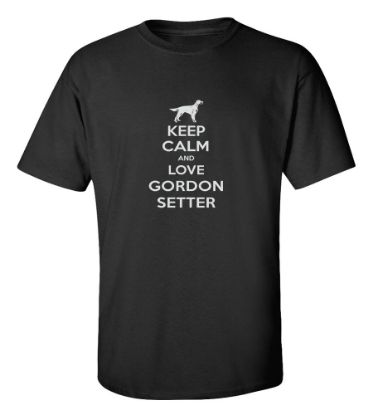 Picture of Keep Calm and Love a Gordon Setter T-shirt