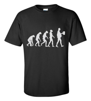 Picture of Evolution of Man Beer T-shirt