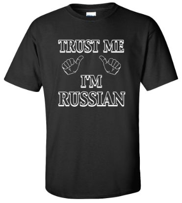 Picture of Trust Me I'm Russian CCCP T-shirt