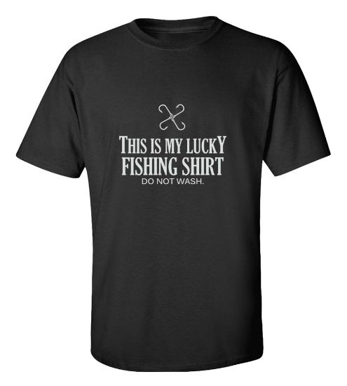 Picture of This Is My Lucky Fishing Shirt T-shirt