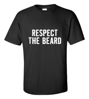 Picture of Respect The Beard T-Shirt