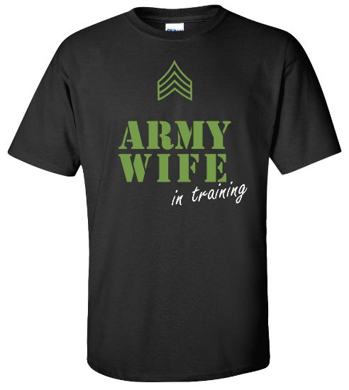 Picture of Army Wife In Training T-Shirt 2