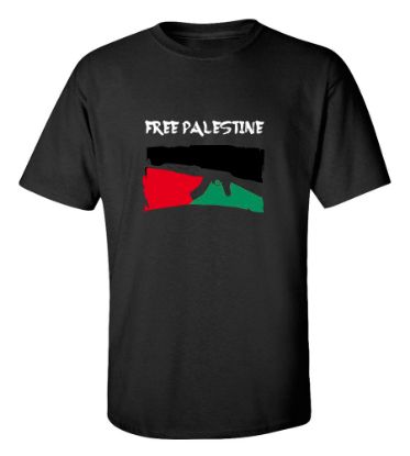 Picture of Free Palestine Gun T-Shirt