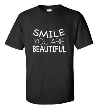 Picture of Smile You Are Beautiful T-shirt