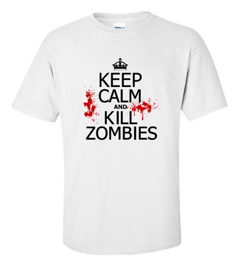 Picture of Keep Calm and Kill Zombies T-shirt