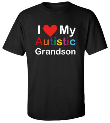 Picture of I Love My Autistic Grandson T-shirt