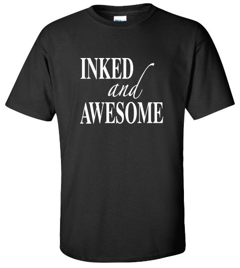 Picture of Inked and Awesome T-shirt