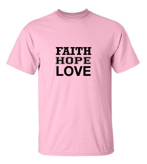 Picture of Faith Hope Love T-shirt