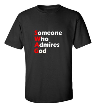 Picture of SWAG Someone Who Admires God T-Shirt