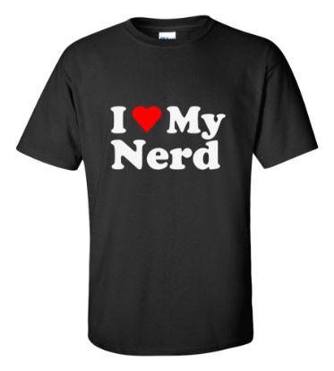 Picture of I Love My Nerd T-Shirt