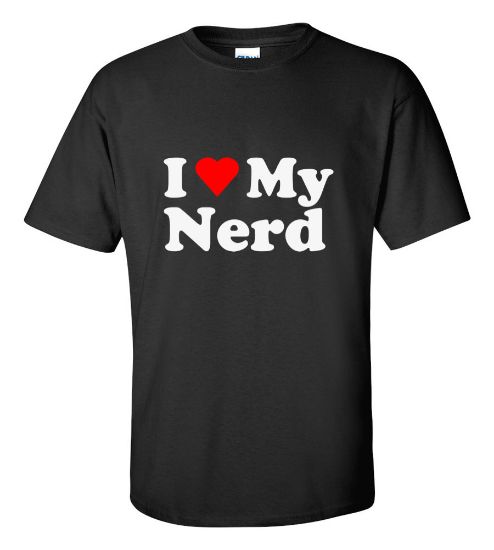 Picture of I Love My Nerd T-Shirt