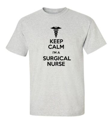 Picture of Keep Calm I'm A Surgical Nurse T-shirt