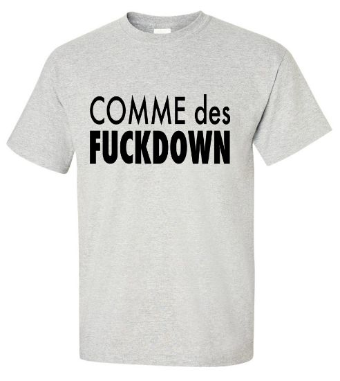 Picture of Comme des Fudgedown T-shirt