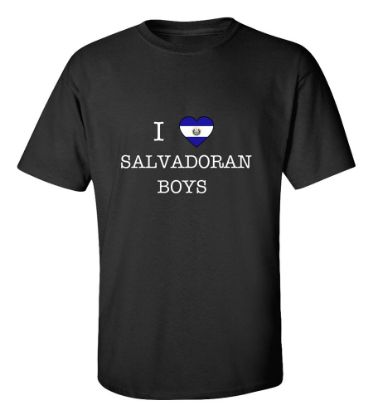 Picture of I Love El Salvador Boys T-shirt