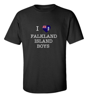 Picture of I Love Falkland Island Boys T-shirt